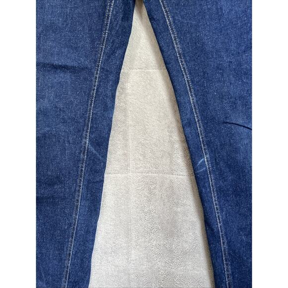 Boden Jeans Women's 8 Long Blue Girlfriend Dark Wash Straight 31" Inseam Preppy - Picture 3 of 14